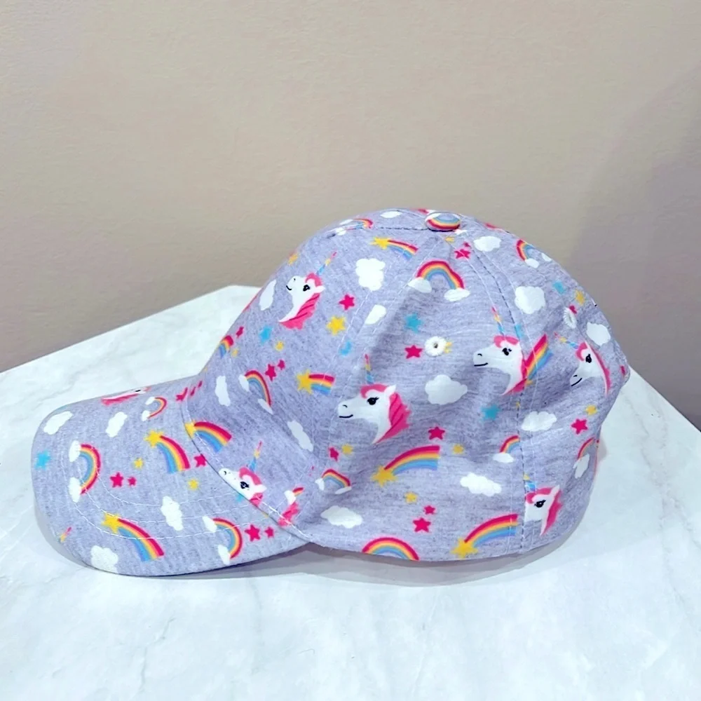 🌸3/$20 Unicorn and Rainbow Patterned Cap🌸